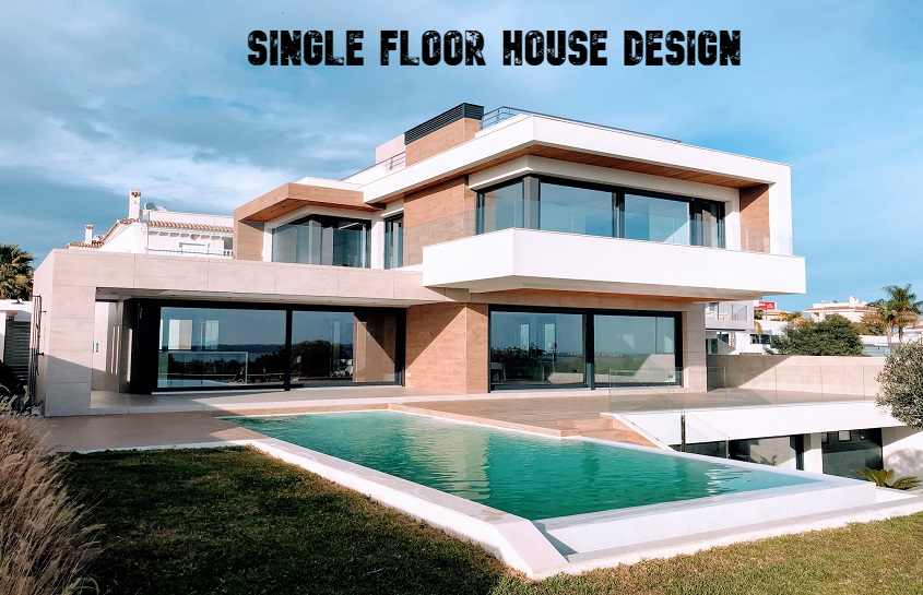 Single Floor House Design