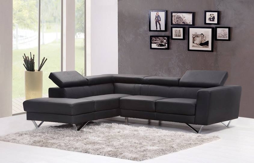 Black Sectional Couch