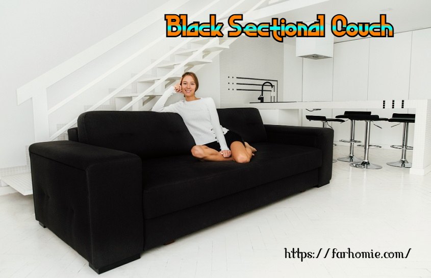 Black Sectional Couch