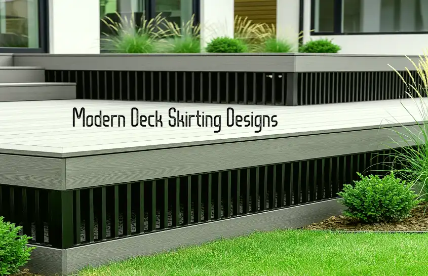 Modern Deck Skirting Designs