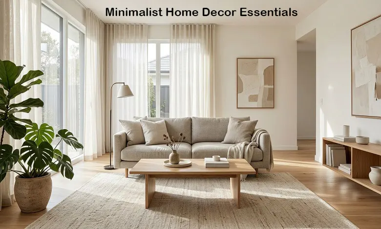 Minimalist Home Decor Essentials
